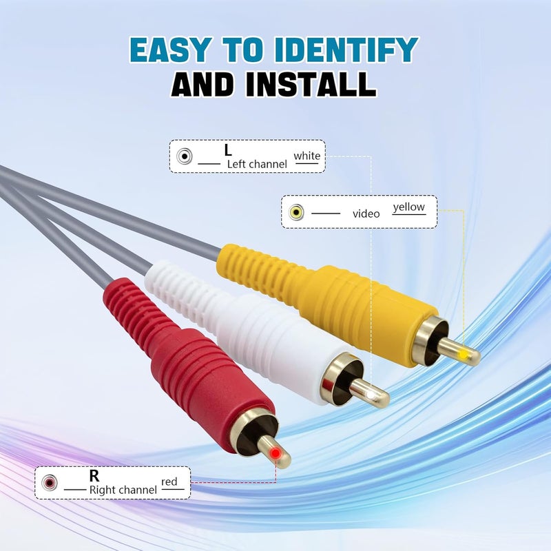 ROKO AV Cable for Wii/Wii U (AV for Wii) - Image 3